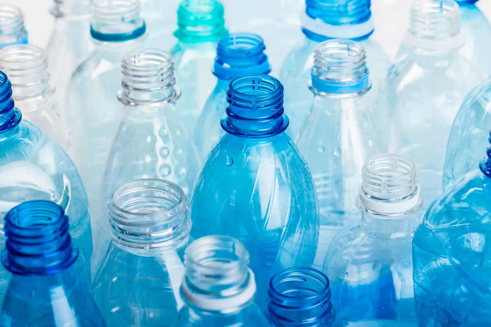 PET plastic bottles